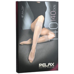 RELAX 140 DEN - lýtkové punčochy