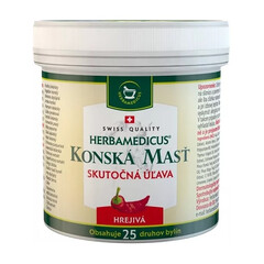 SwissMedicus Hřejivá konská mast, 250 ml