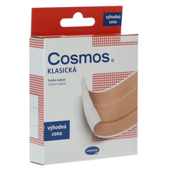 Cosmos Klasická textilní náplast na rány, 1 x 6 cm x 1 m