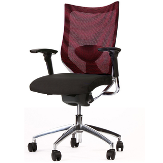 Ergonomická židle Office Bordová židle