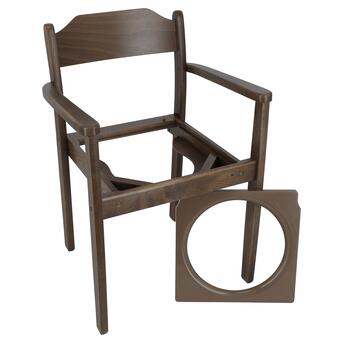 Náhradní plast na Dřevěné WC křeslo KTD99