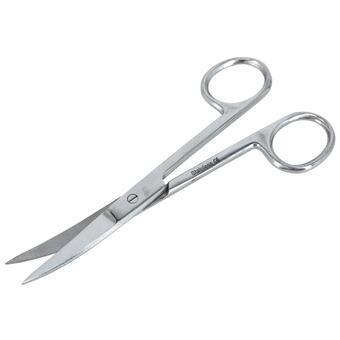 Nůžky na kůži jemné rovné / zahnuté, 9 cm