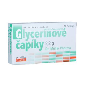 Dr. Müller Glycerinové čípky, 12 x 2,2 g