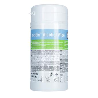 INCIDIN utěrky na dezinfekci,90ks + dóza