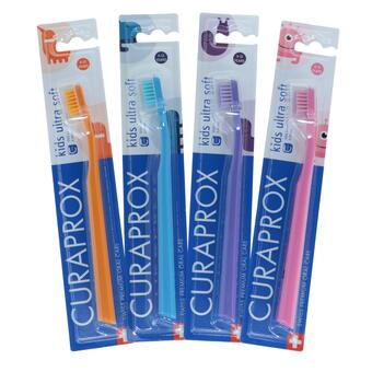 Dětský zubní kartáček CURAPROX Kids, 4 – 12 let