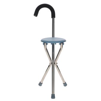 Vycházková hůl se židlí