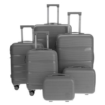 Cestovní kufr, šedý