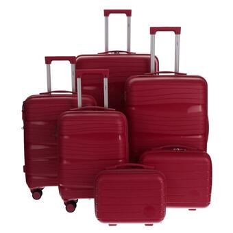 Cestovní kufr, bordó