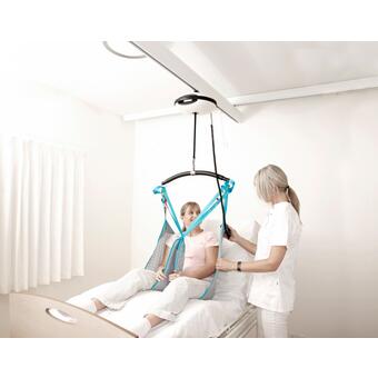 Stropní zvedák LUNA s kolejnicovým systémem