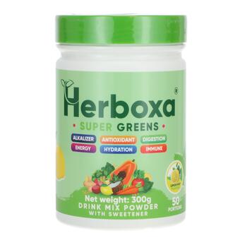 Herboxa SUPER GREENS Citron & máta, 300 g