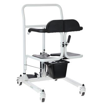 Hydraulická židle pro přesun s toaletním kbelíkem UNIZDRAV
