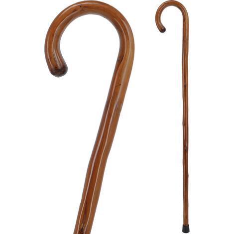 Vycházková hůl dřevěná - klasická ( 90 cm )