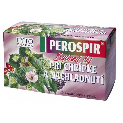 Fytopharma PEROSPIR čaj při chřipce a nachlazení 20 x 1,5 g
