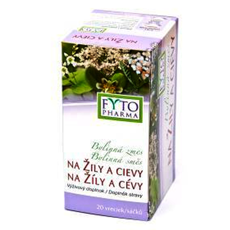Fytopharma Bylinný čaj na žíly a cévy, 20x 1,25 g