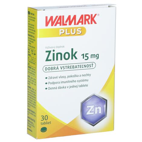 Walmark ZINEK 15 mg, 30 tablet