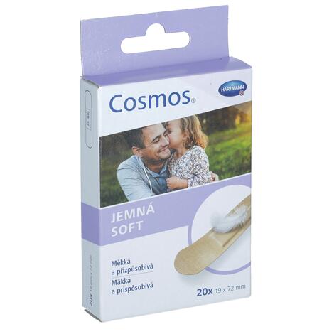 Cosmos Soft jemná náplast na rány, 20 ks