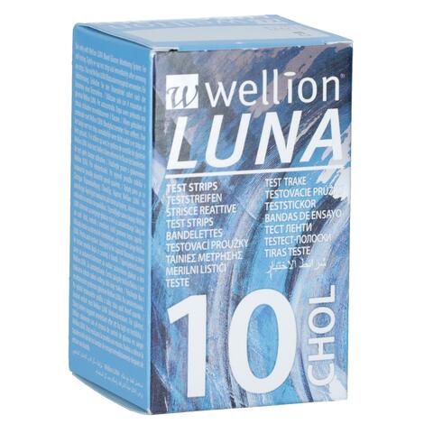 Wellion LUNA CHOL na měření cholesterolu, 10 ks