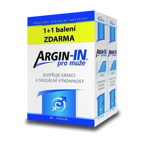 Argin-IN pro muže, 45 + 45 tablet