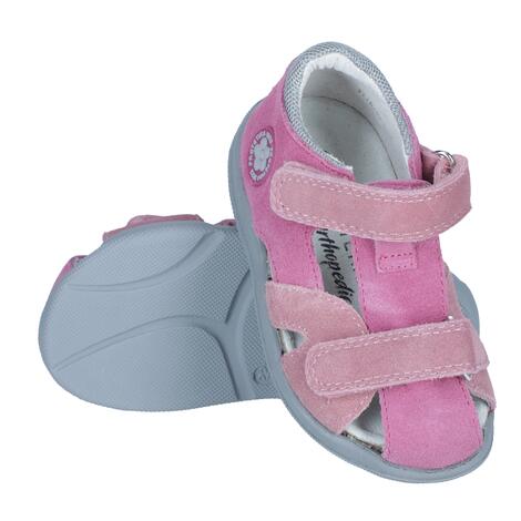 Dětská ortopedická obuv – typ 116 růžová