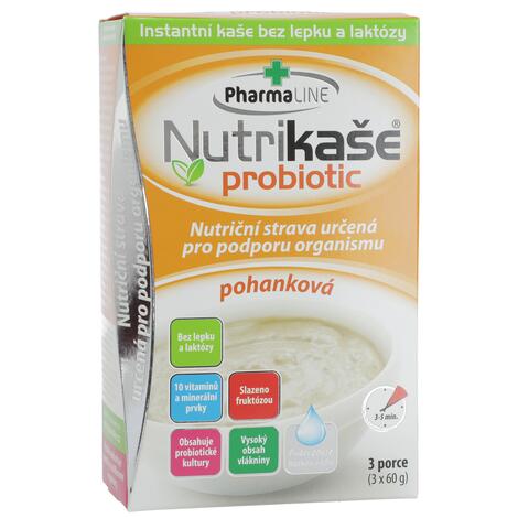 PharmaLINE Nutrikaše probiotic pohanková 3x 60 g