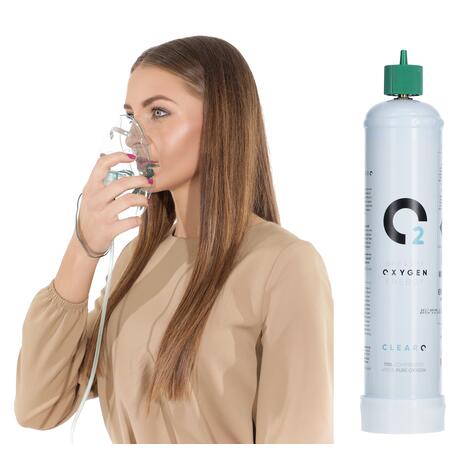 Kyslíková láhev s kyslíkovou maskou ClearO2 Oxygen, 110 l