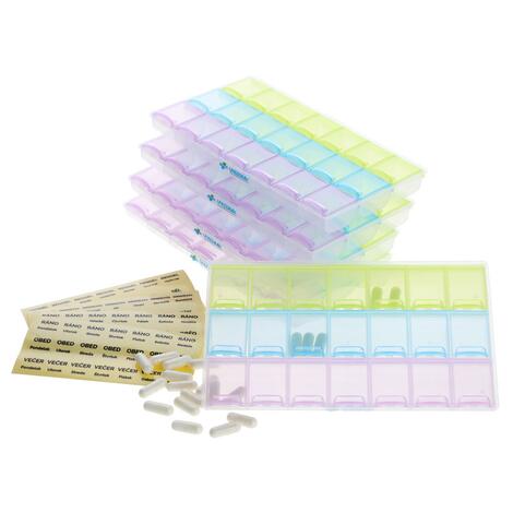 Dávkovač léků UNIZDRAV - týdenní