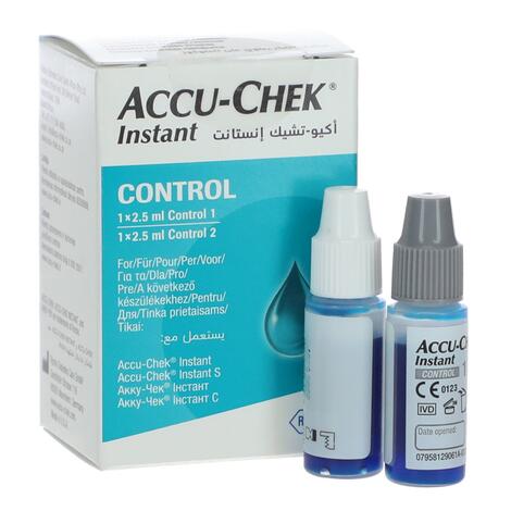 Kontrolní roztok Accu-Chek Instant Control, 2x 2,5 ml