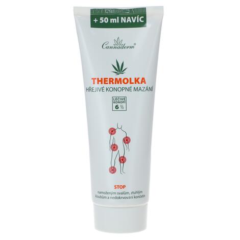 Cannaderm Thermolka hřejivé konopné mazání, 250 ml