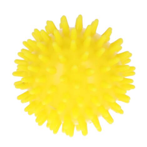 Masážní ježek, žlutý 7 cm