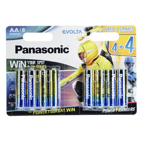 Baterie Panasonic Evolta AA, 8 ks