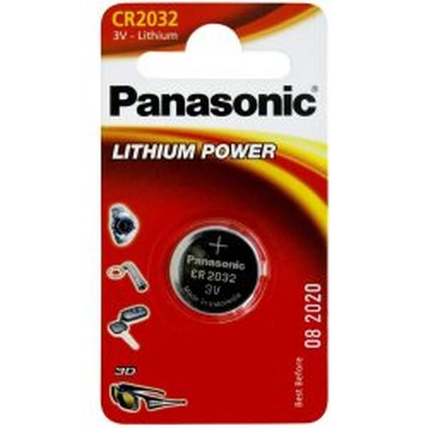 Levně Baterie Panasonic LITHIUM POWER CR2032, 1ks