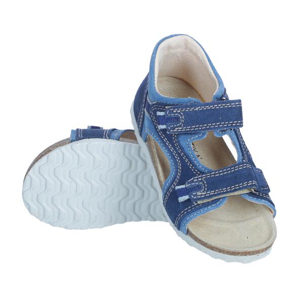 Levně Dětská ortopedická obuv – typ 32 riflově-modrá