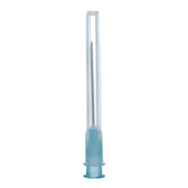 Levně Jednorázová injekční jehla modrá – 0,6 x 30 mm, 100 ks