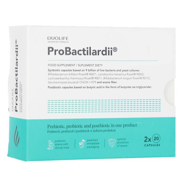 DUOLIFE ProBactilardii, 2x 20 kapslí