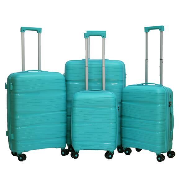 Cestovní kufr, tyrkysový