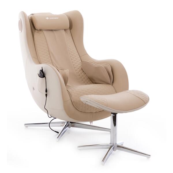 Elektrické masážní křeslo Safír Relax, béžové
