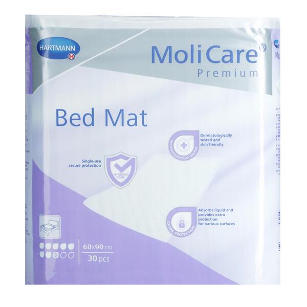 Absorpční podložky MoliCare Premium Bed Mat 60 x 90 cm, 30 ks