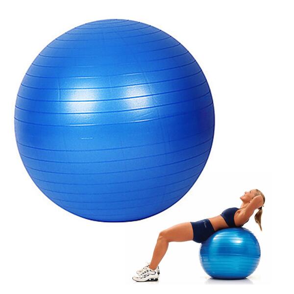 Levně Gymnastický míč – modrý, 65 cm