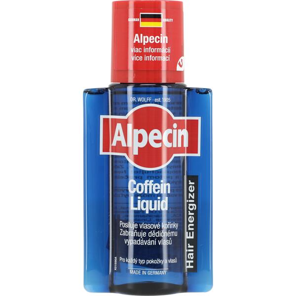 Levně Alpecin - Kofeinové tonikum LIQUID proti vypadávání vlasů, 200 ml