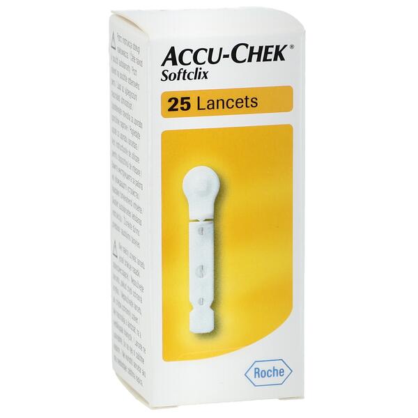 Levně Lancety - Accu - Chek Softclix ( 25 ks )