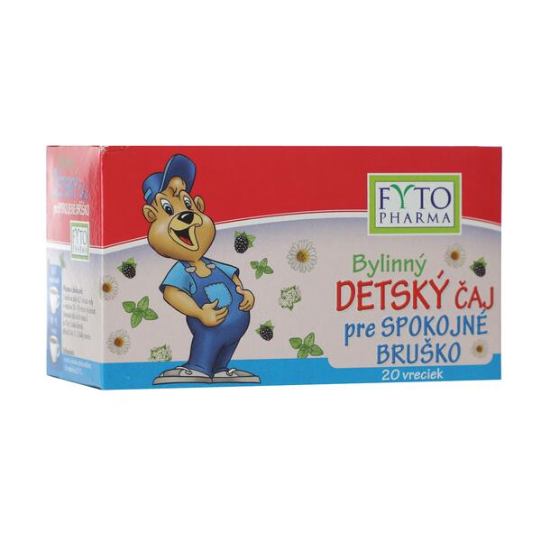 Fytopharma Dětský bylinný čaj pro spokojené bříško, 20x 1 g