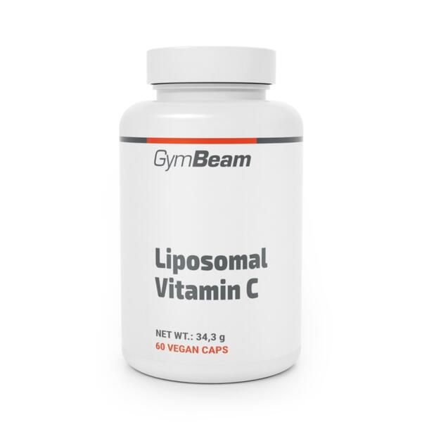 Lipozomální vitamín C GymBeam, 60 kapslí