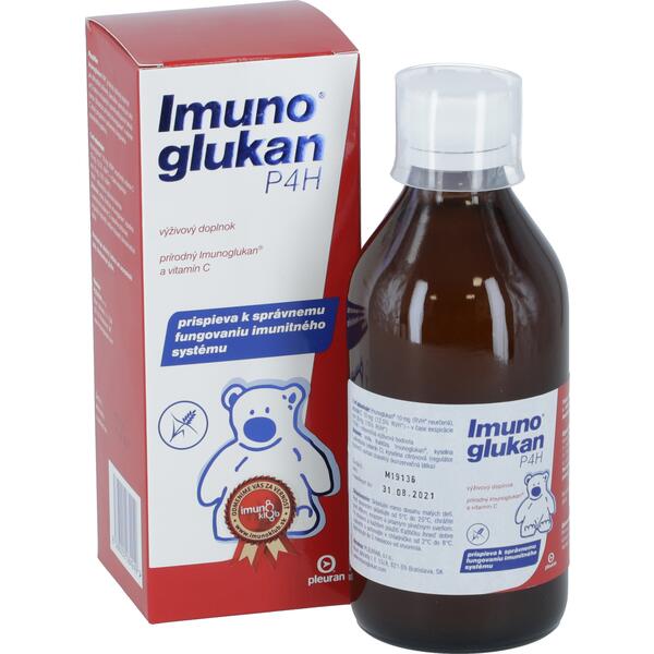 Levně Pleuran Imunoglukan P4H sirup, 250 ml