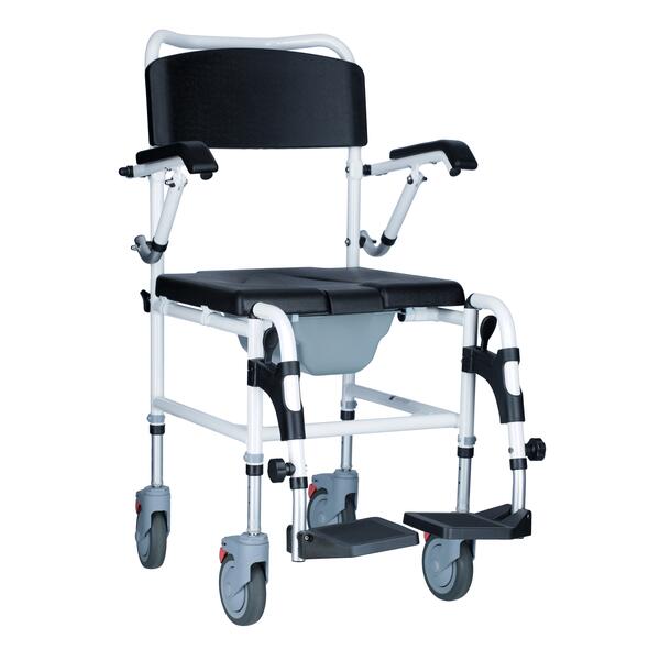 Levně Sprchový invalidní vozík toaletní MASTER