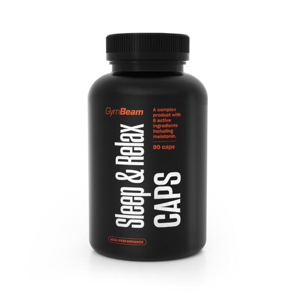 Sleep & Relax CAPS GymBeam, 90 kapslí