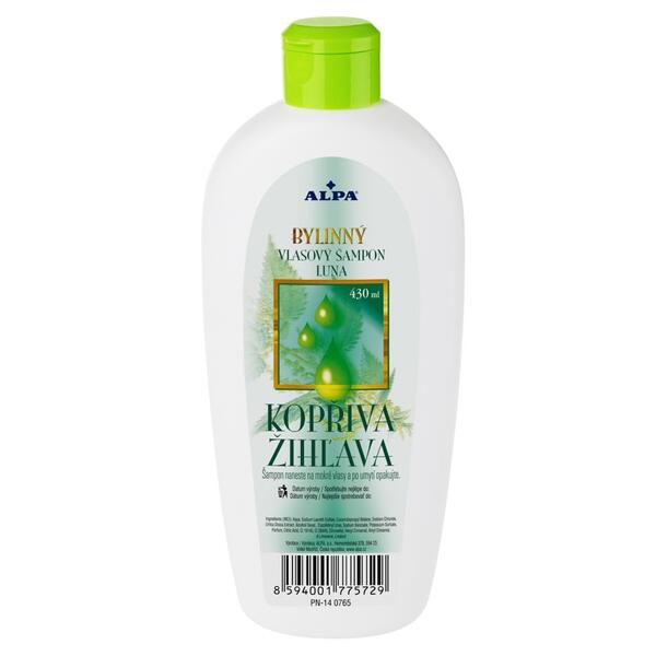 Levně Bylinný vlasový šampon s kopřivou ALPA, 430 ml