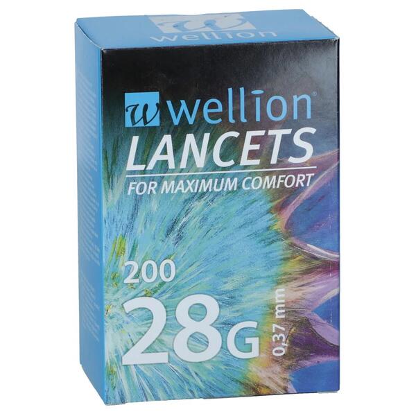 Levně Lancety Wellion, 200 ks