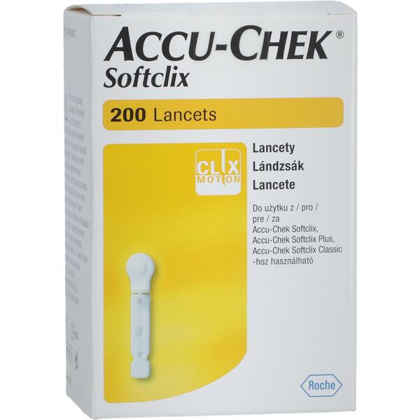 Levně Lancety - Accu - Chek Softclix ( 200 ks )