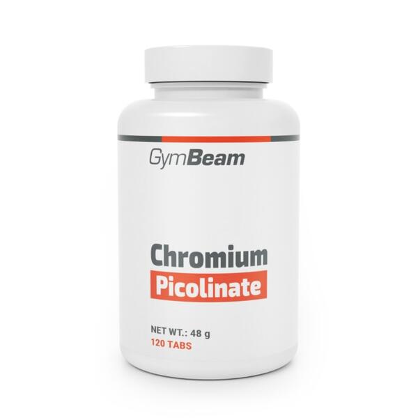 Chróm Pikolinát GymBeam, 120 tablet