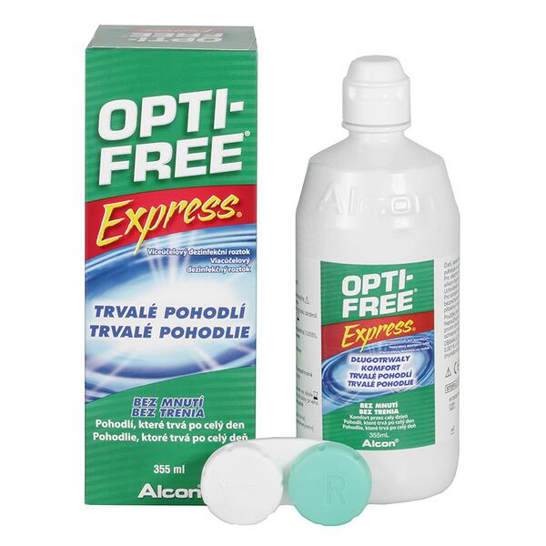 Levně OPTI-FREE EXPRES Roztok na čočky 355 ml
